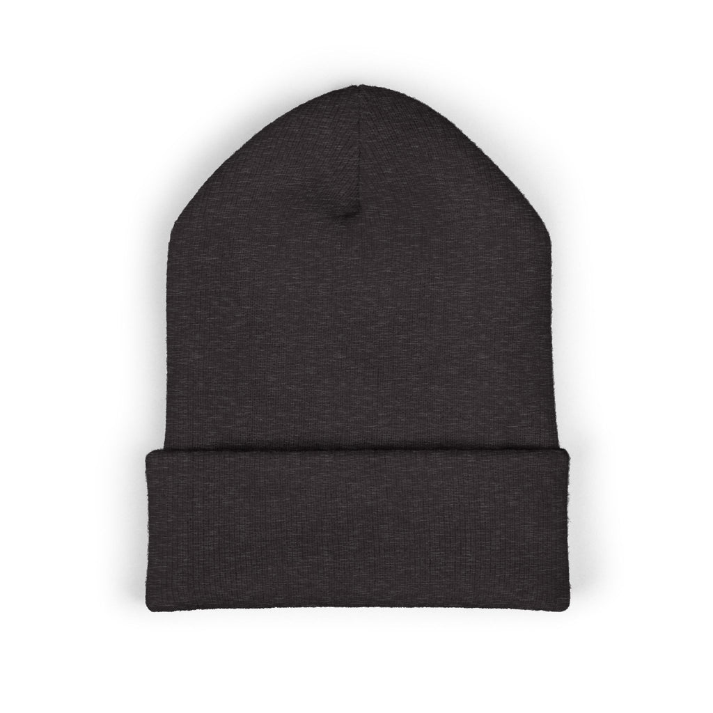Iconic Legend Embroidered 'Choose Your Vibes' Classic Cuffed Beanie