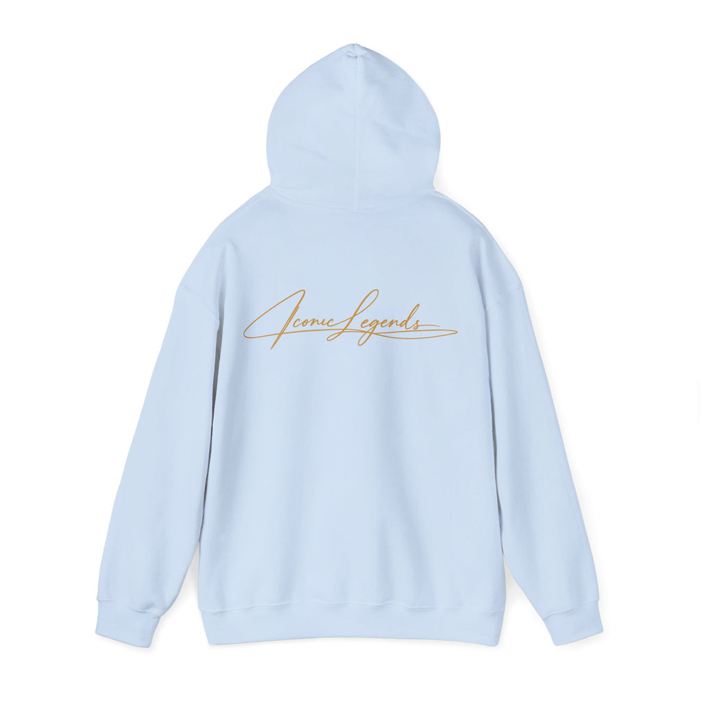 Iconic Legends Always Legends Inspirational Script Hoodie