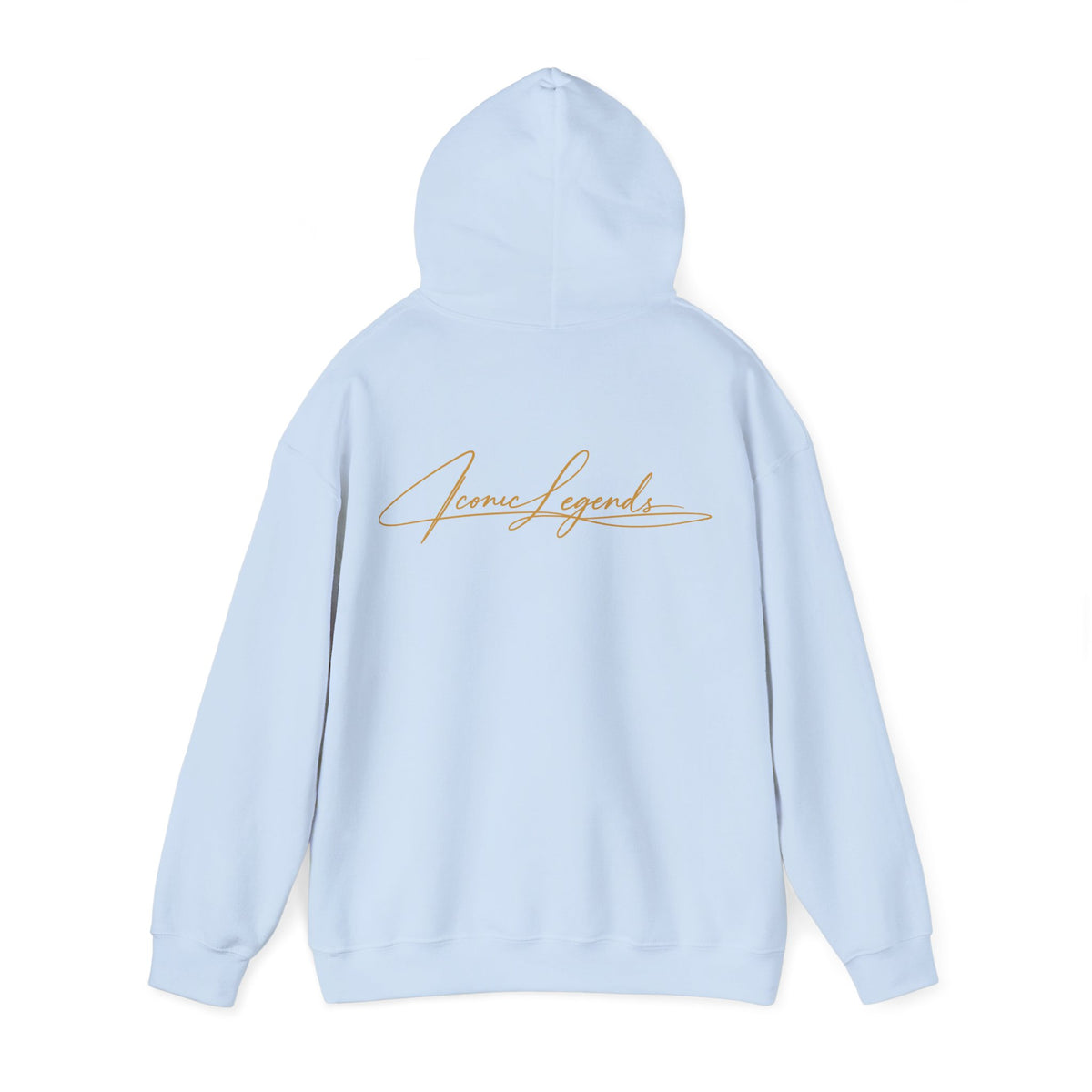 Iconic Legends Always Legends Inspirational Script Hoodie