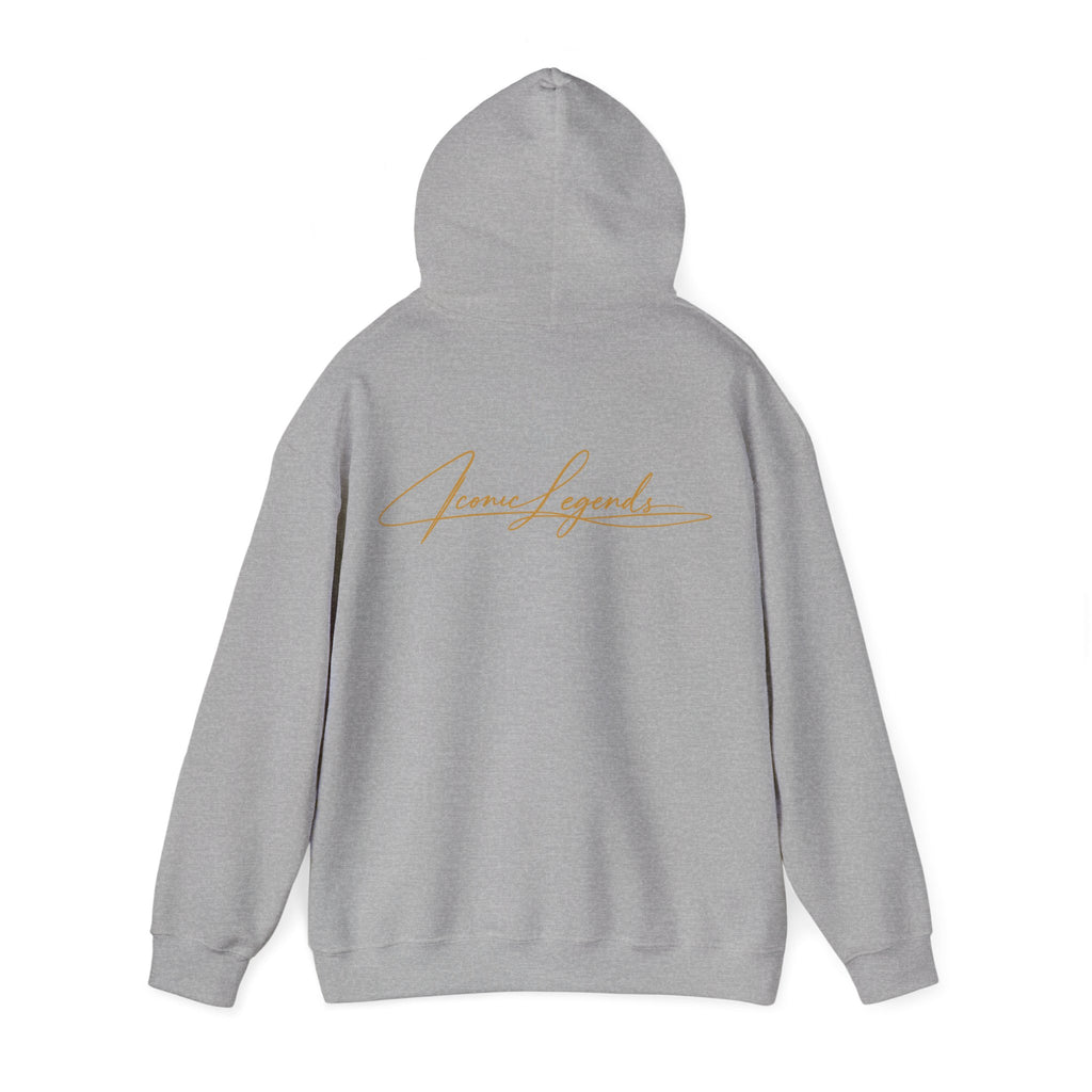 Iconic Legends Always Legends Inspirational Script Hoodie