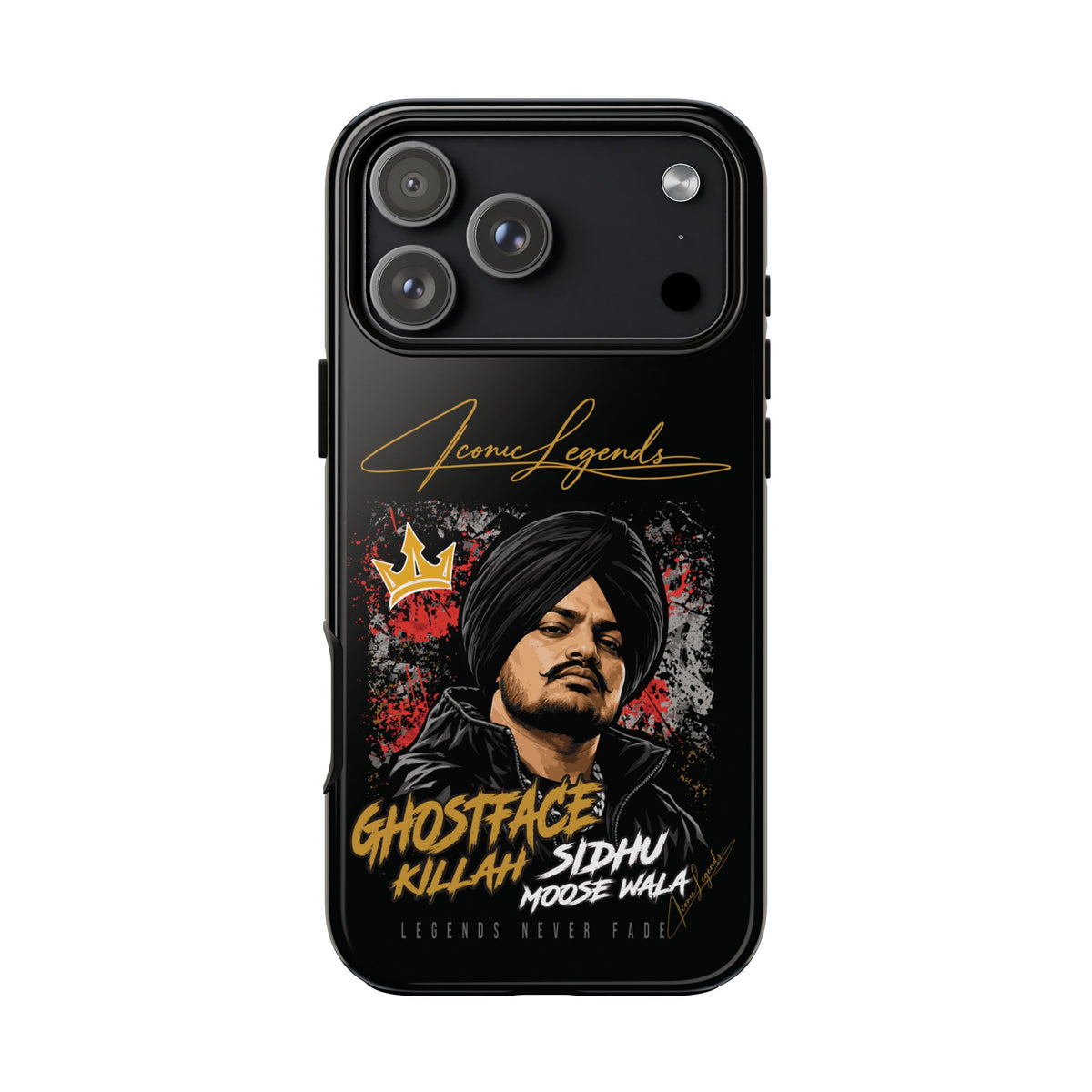 Iconic Legend Ghostface Killah 18 Pro Max Tough Phone Case