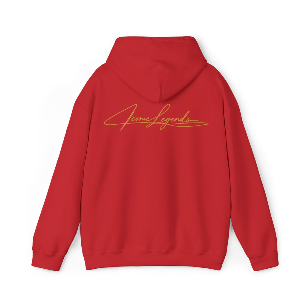 Iconic Legends Always Legends Inspirational Script Hoodie