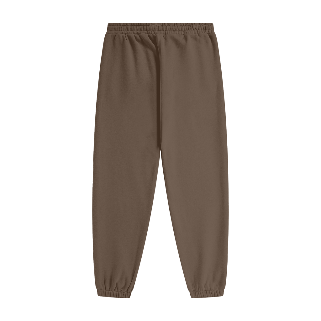 Iconic Legends Gold Crown Joggers — Heavyweight Fleece Streetwear Bottoms