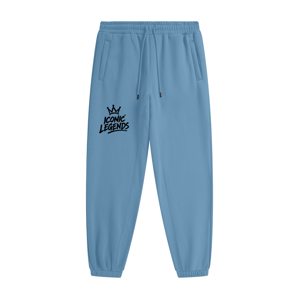 Iconic Legends- Unisex Heavyweight Fleece Black Crown Joggers