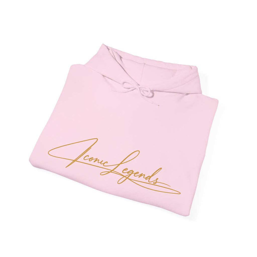 Iconic Legends Always Legends Inspirational Script Hoodie