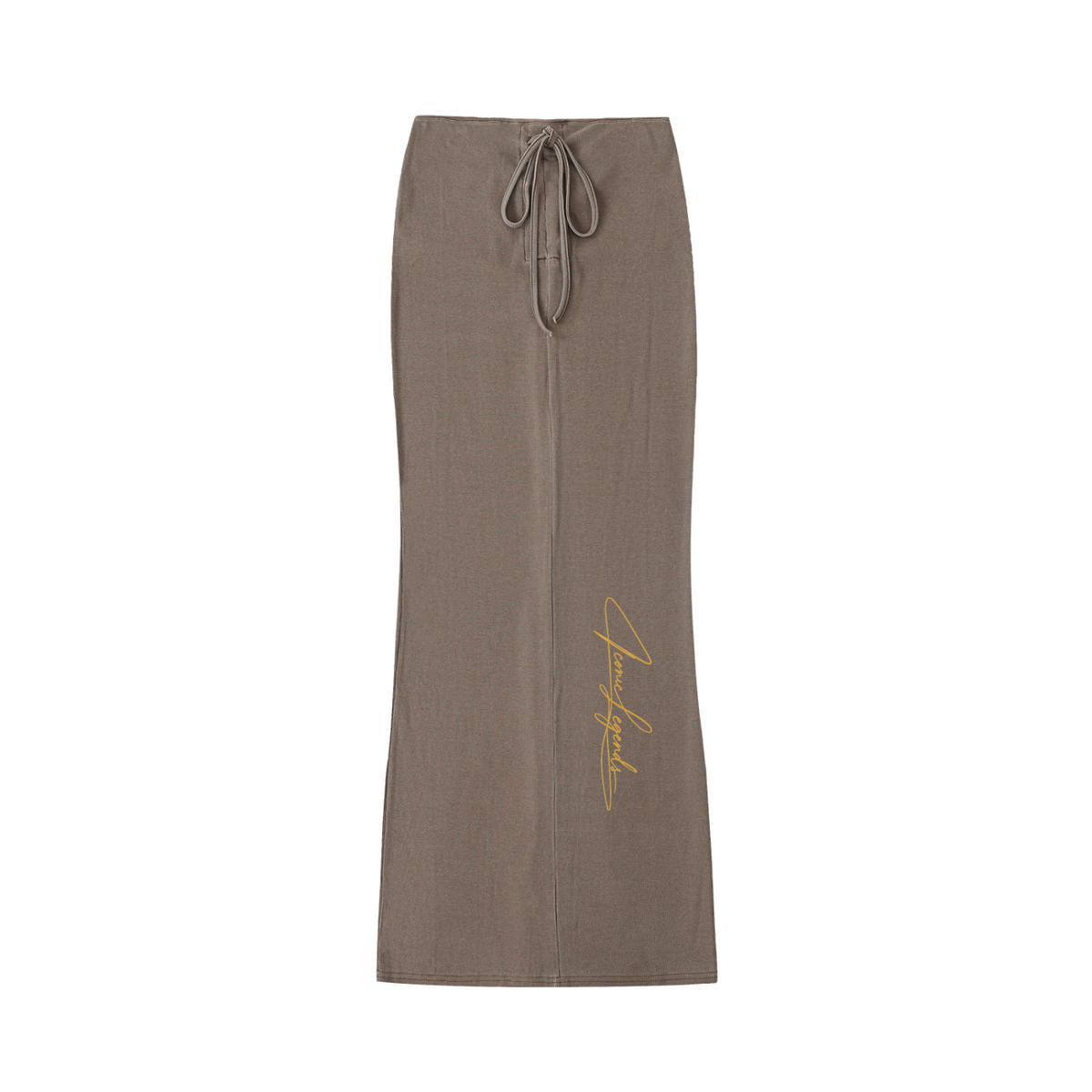 Iconic Legends Signature Dyed Washed Drawstring Maxi Skirt