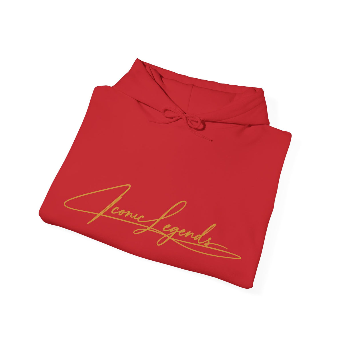 Iconic Legends Always Legends Inspirational Script Hoodie
