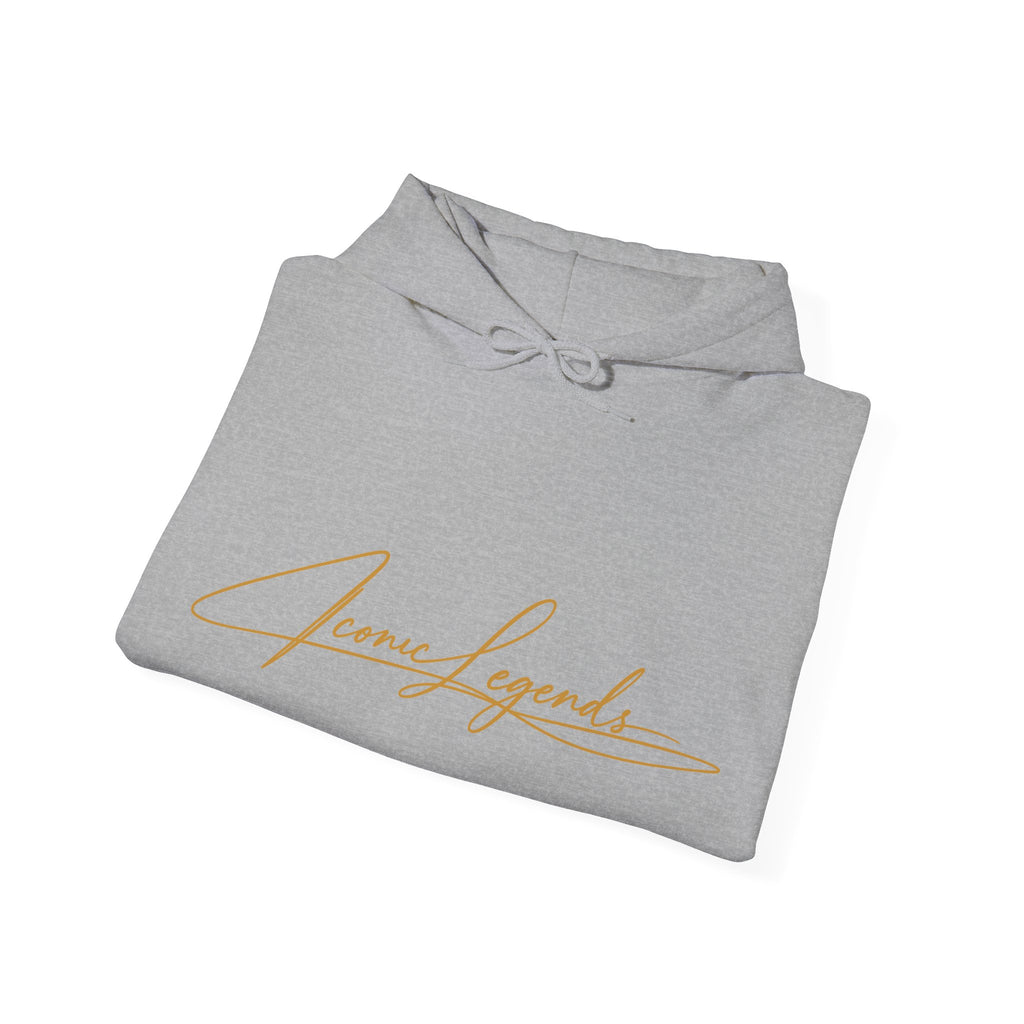 Iconic Legends Always Legends Inspirational Script Hoodie