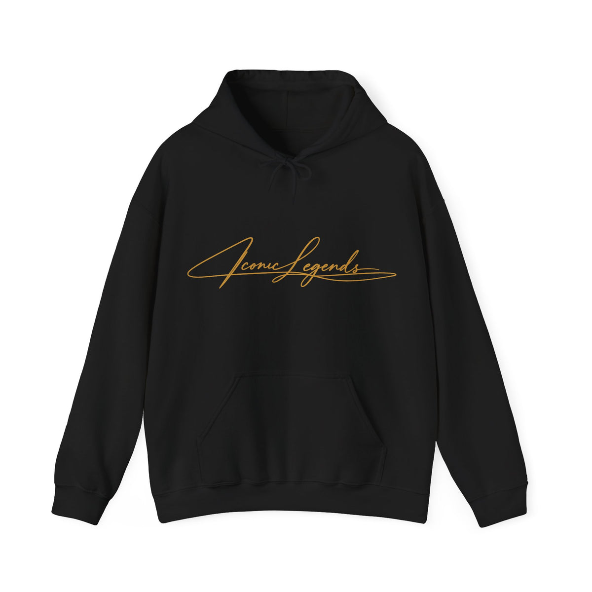 Iconic Legends Always Legends Inspirational Script Hoodie