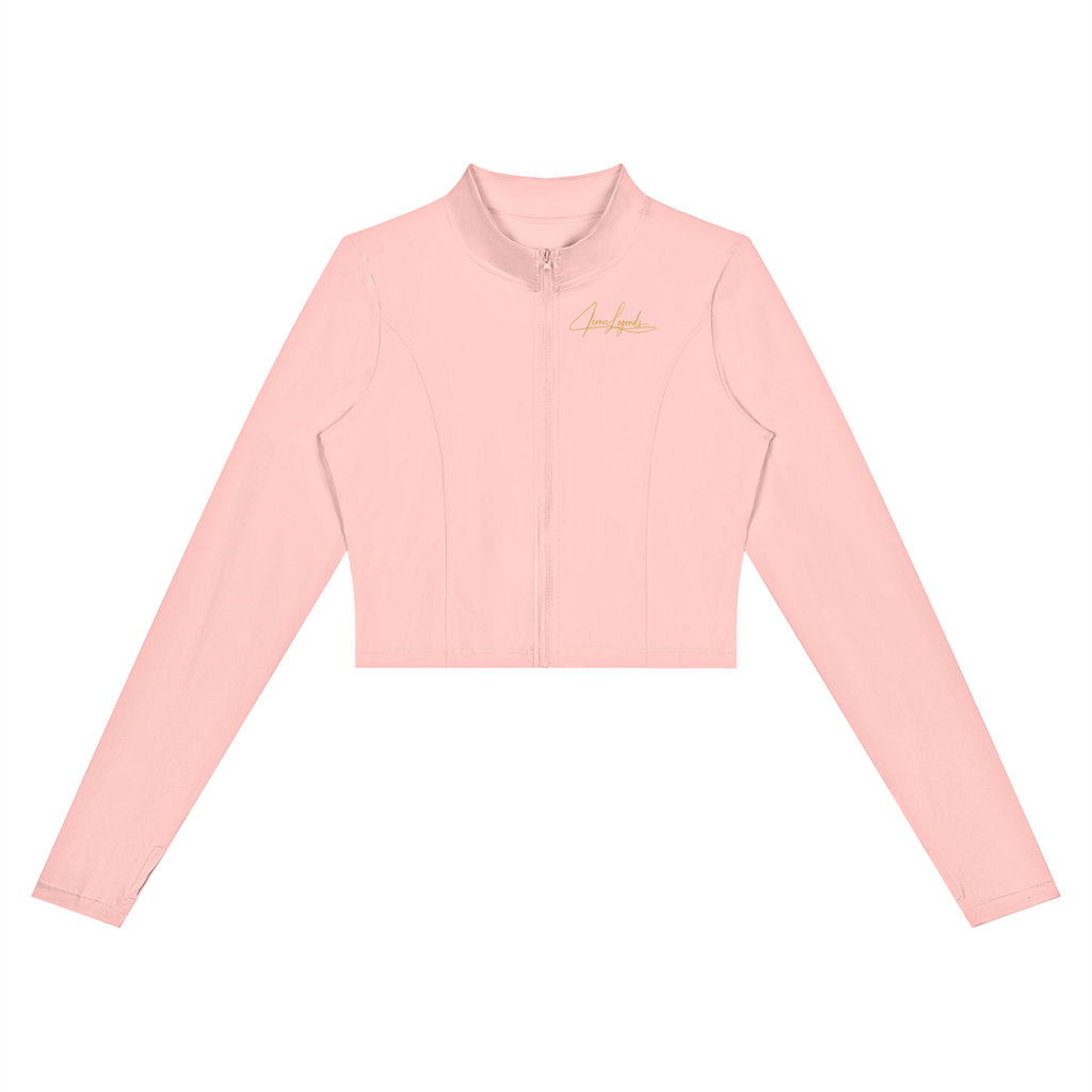 Iconic Legends Signature Women’s Crop Yoga Sports Jacket