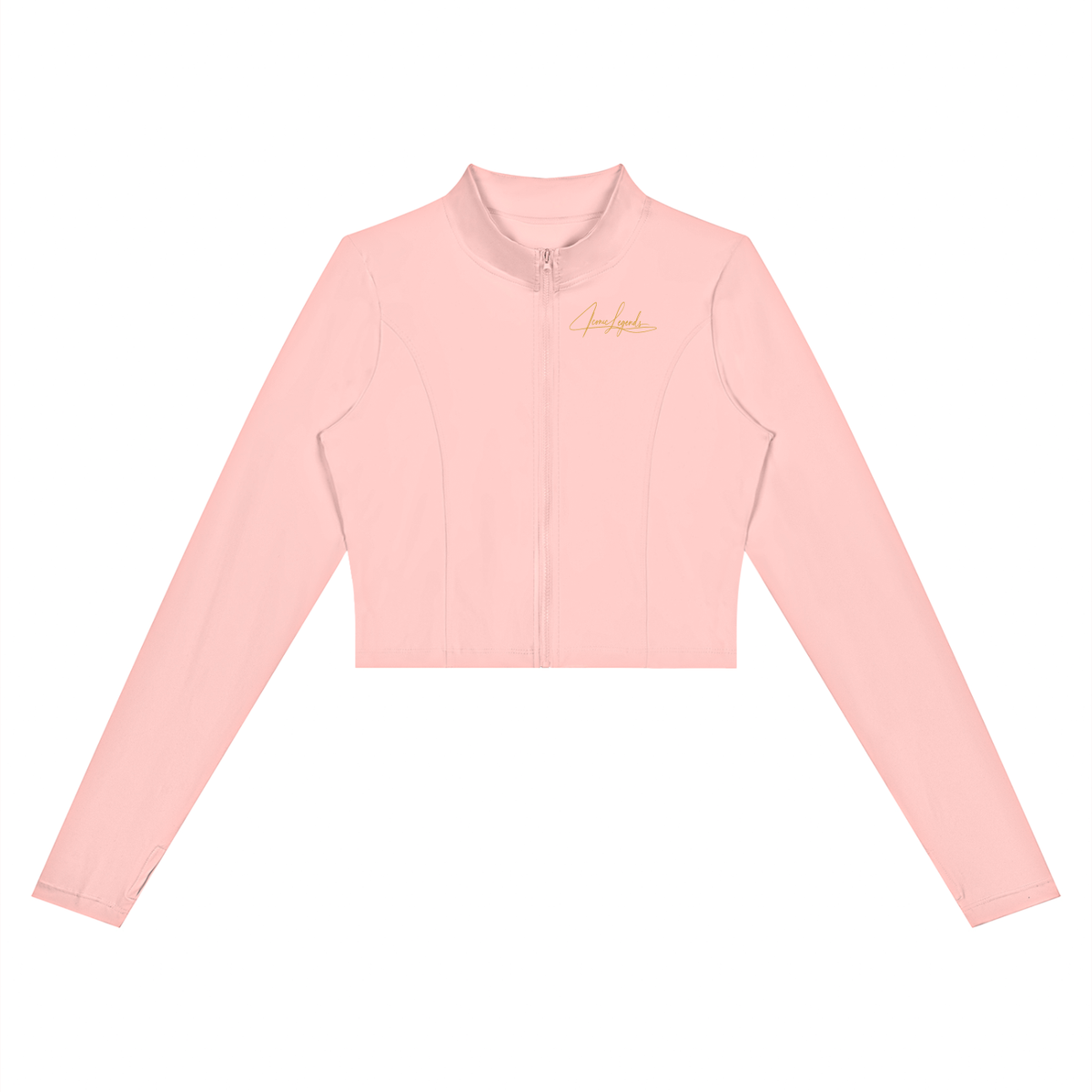 Iconic Legends Signature Women’s Crop Yoga Sports Jacket