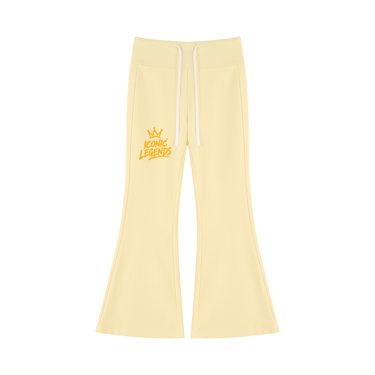 Iconic Legends - Women's Drawstring Flared Leg Pants