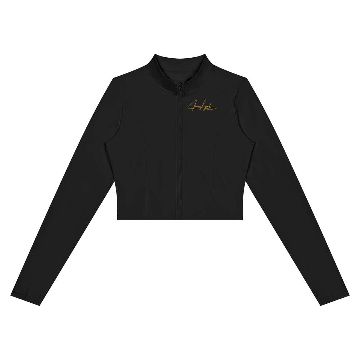 Iconic Legends Signature Women’s Crop Yoga Sports Jacket