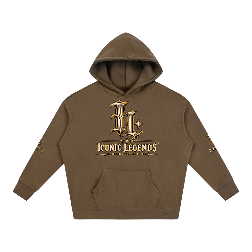 Iconic Legends - Oversized Ghostface Signature Fleeced Hoodie