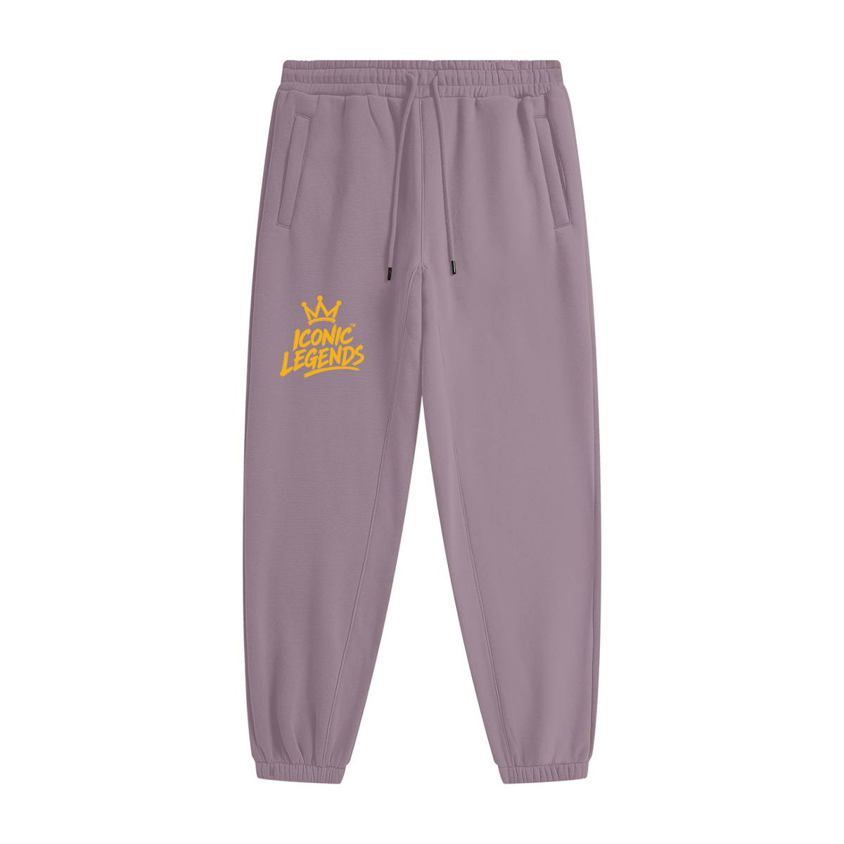 Iconic Legends - Unisex Heavyweight Fleece Gold Crown Joggers