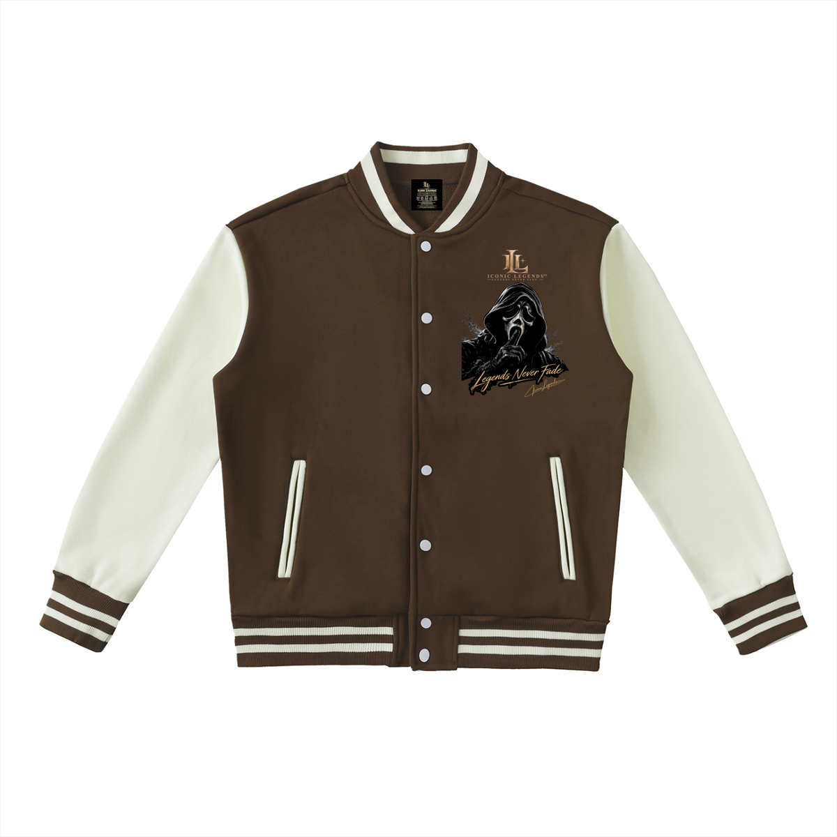 Iconic Legend Sidhu Moose Wala GhostFace Varsity Jacket