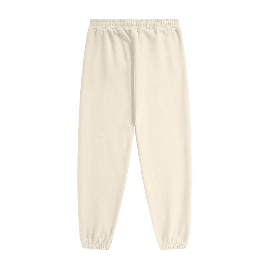 Iconic Legends - Unisex Heavyweight Fleece White Crown Joggers