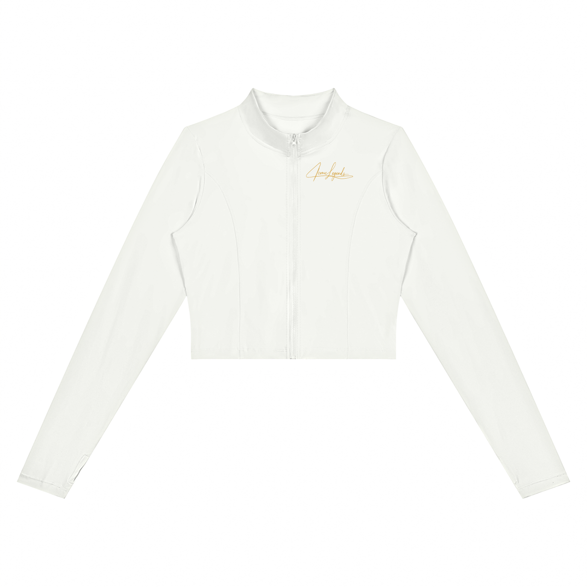 Iconic Legends Signature Women’s Crop Yoga Sports Jacket