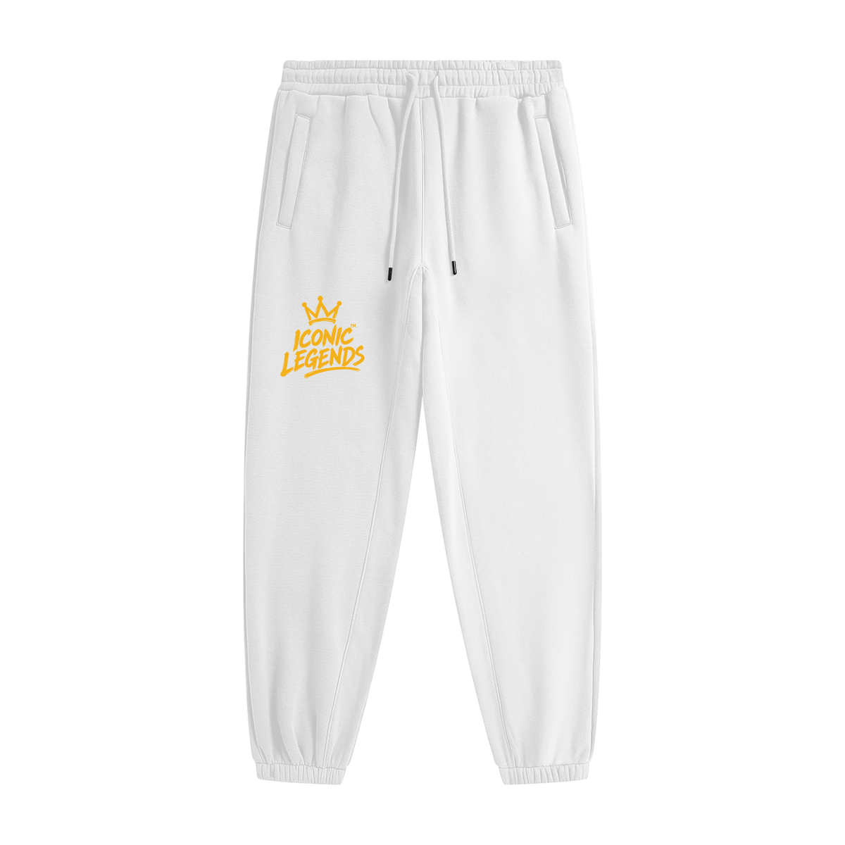 Iconic Legends - Unisex Heavyweight Fleece Gold Crown Joggers